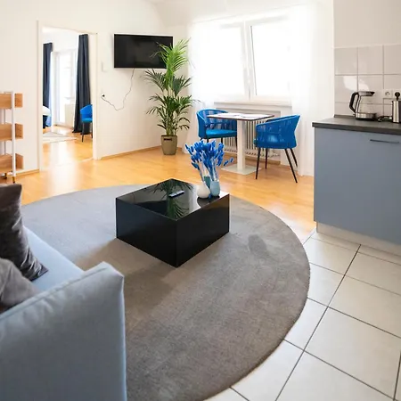 Appartement Blauwal - W14, Zentral In Bahnhofsnaehe, Balkon, Kueche à Ulm Extérieur photo