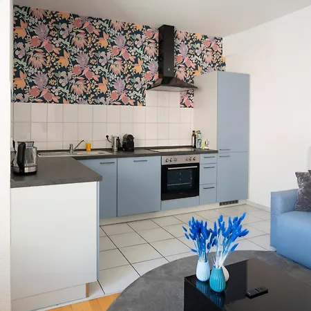 Appartement Blauwal - W14, Zentral In Bahnhofsnaehe, Balkon, Kueche à Ulm Extérieur photo